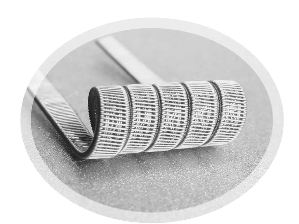 Corrugated Framed Staple Staggered Fused Clapton X29 Coils
